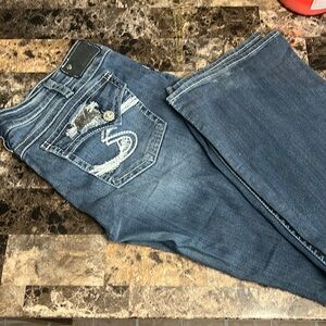 Silver jeans bootcut size 34/33